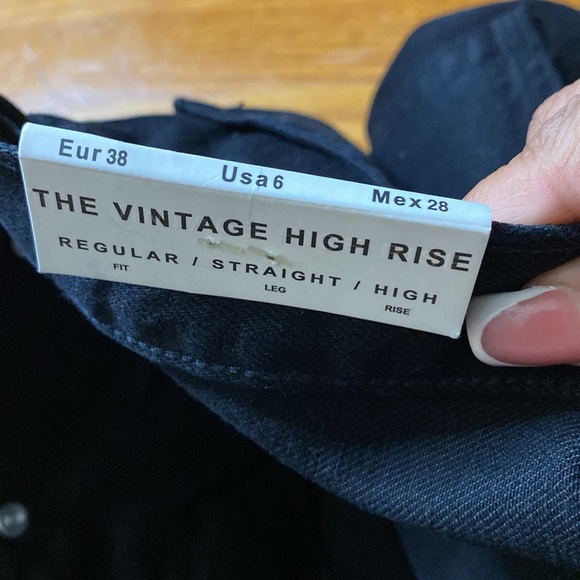 Zara woman premium denim collection the vintage high-rise - Picture 6 of 6